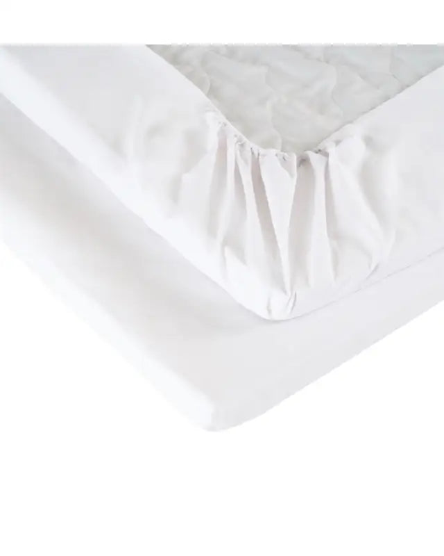 Dra på lakan spjälsäng 60x120cm vit - Spjälsäng