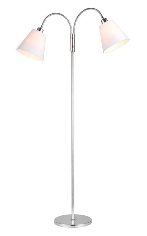 Duett golvlampa crome - Golvlampa