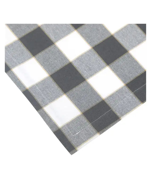 Duk Ted 140x250 cm mörkgrå/sand/vit - Textil