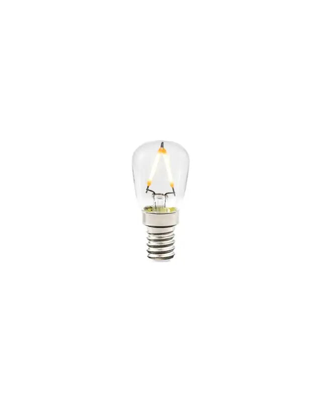 E14 Filament 1W T26/päron klar 2-pack - Glödlampa