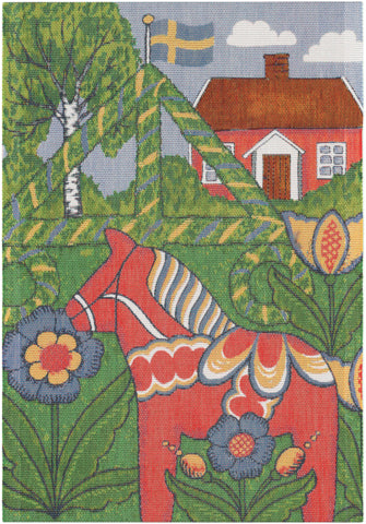 Ekelund Folkfest kökshandduk 35x50