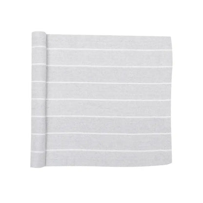 Edith Löpare 35x120 cm ljusgrå/vit - Bordslöpare