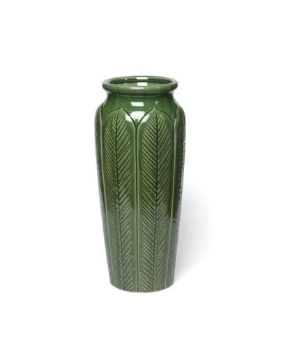 Eklaholm Art Nouveau 42x17 cm grön Vas