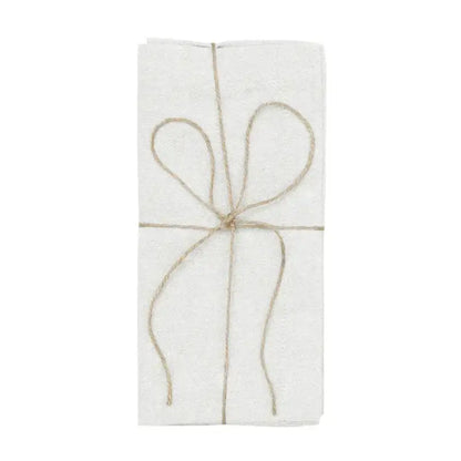 Elin Servett/duk 2-pack beige - Tygservetter