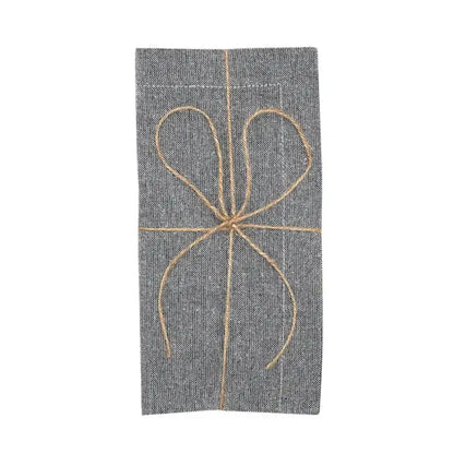 Elin servetter/duk 2-pack grafit - Tygservetter