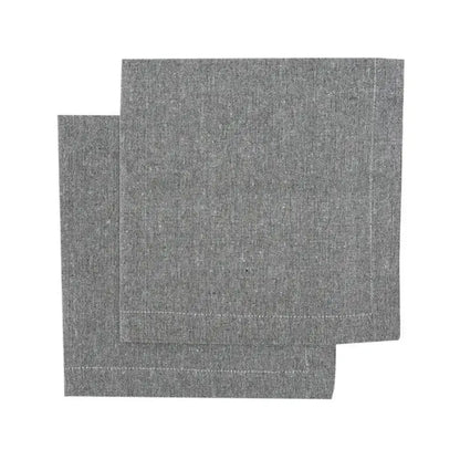 Elin servetter/duk 2-pack grafit - Tygservetter
