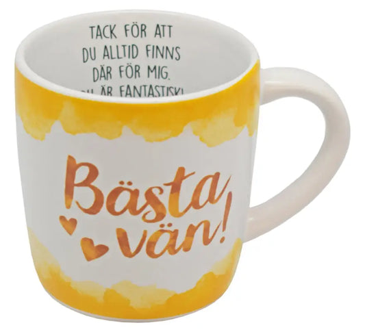 Enjoy mugg Bästa Vän - Kaffekopp