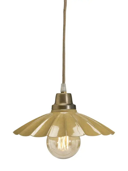 Ester fönsterlampa gul 24 cm - Fönsterlampa