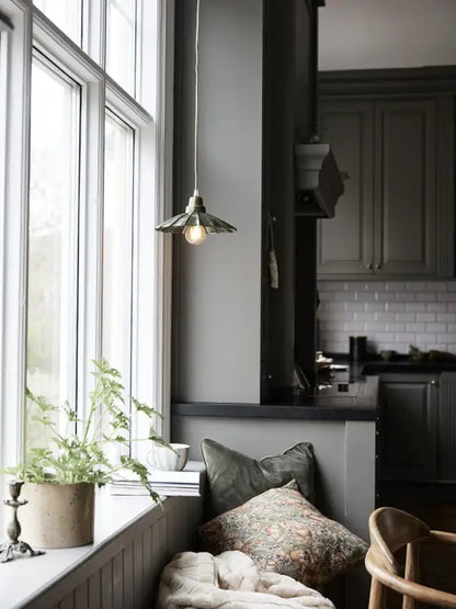 Ester fönsterlampa mörkgrön 24 cm - Fönsterlampa