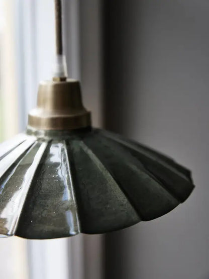 Ester fönsterlampa mörkgrön 24 cm - Fönsterlampa