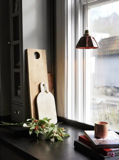 Ester fönsterlampa terrakotta - Fönsterlampa