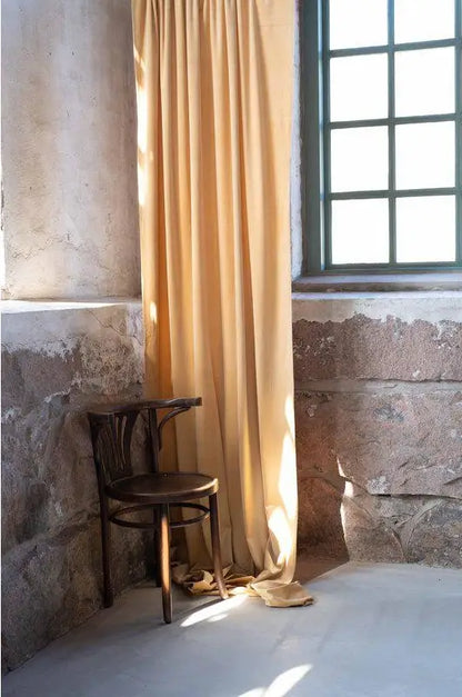 Esther Gardinlängder 2 pack 135x250 havre Gardiner