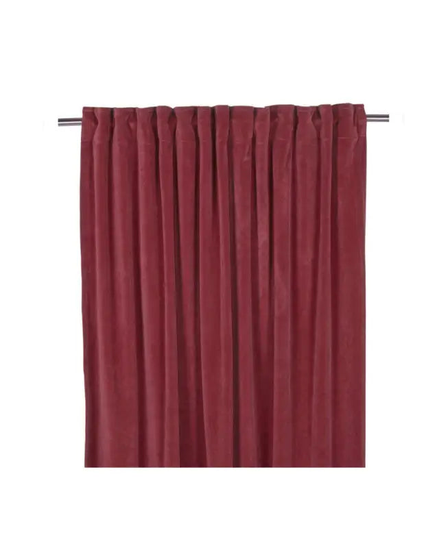 Esther Gardinlängder 2-pack 135x300 cm röd - Gardin