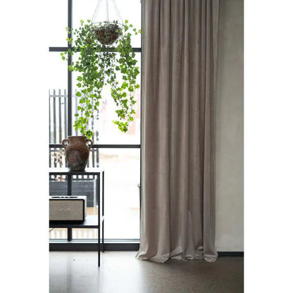 Esther längder sammet lin 250 - Gardinlängder