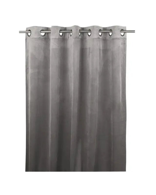 Esther Öljettlängder 2 pack 135x250 grå Gardinlängder