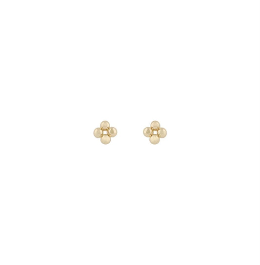 Snö Lise small ear plain gold