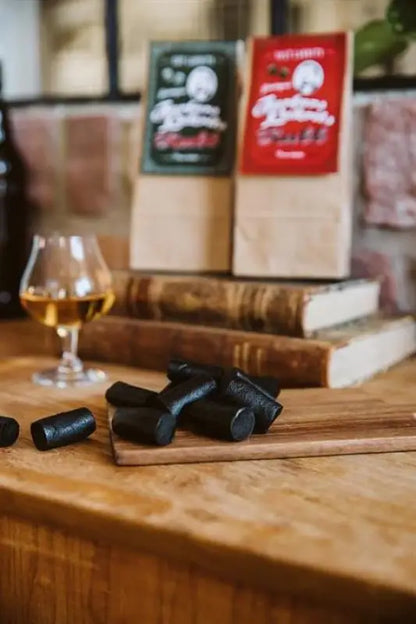 Farfars Salt Lakrits skruvar 150 gram - Lakrits