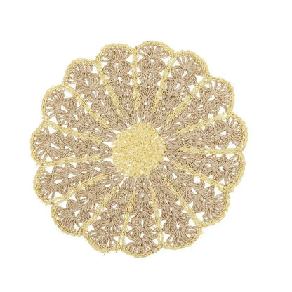 Fia Tablett 38 cm gul - Bordsunderlägg