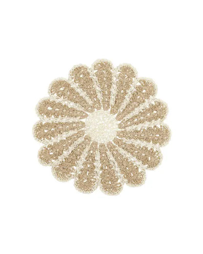 Fia Tablett 38 cm offwhite - Bordsunderlägg