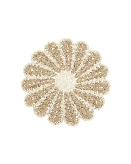 Fia Tablett 38 cm offwhite - Bordsunderlägg