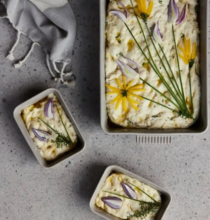 Flora ugnsform medium beige - Ugnsform