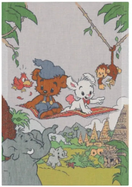 Flygande mattan bamse 35x50 cm - Kökshandduk