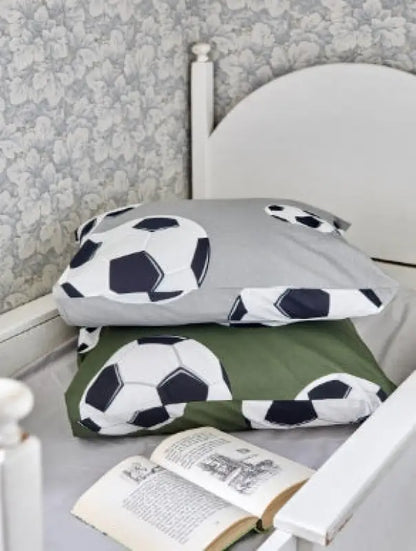Fotboll Påslakanset Grå - Bäddset