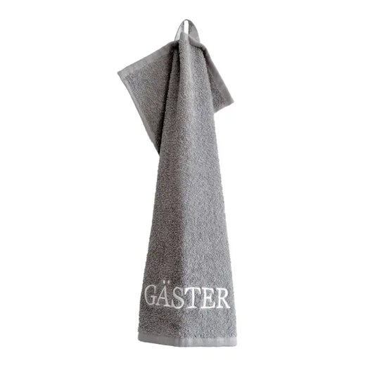 Gästhandduk Gäster 30x50 grå - Handduk