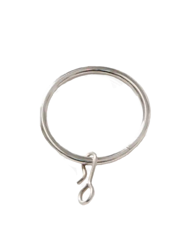 Ring stål 10 st - gardinring