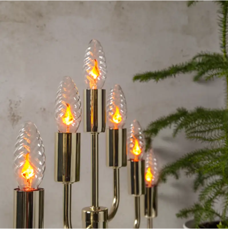 Glödlampa Flickering light E14 3W - Glödlampa