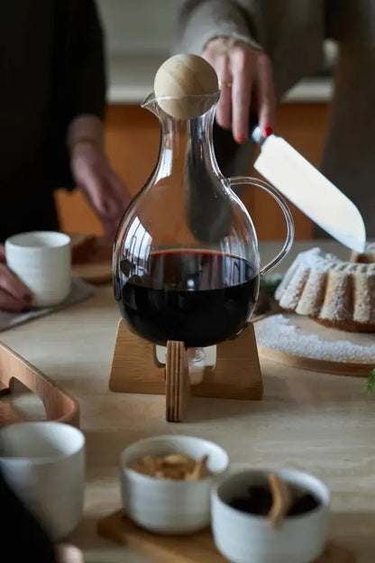 Glöggkanna med värmare nature - Inredning