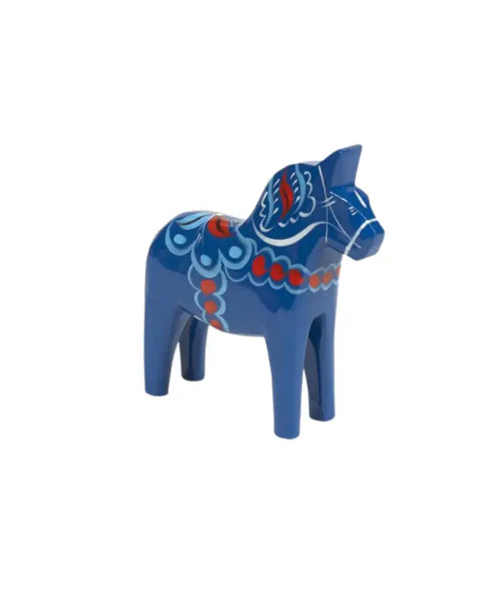 Grannas Dalahäst leksandblå 15 cm - Dalahäst