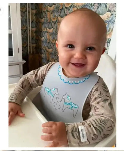 Haklapp Dalahäst grå - Haklapp