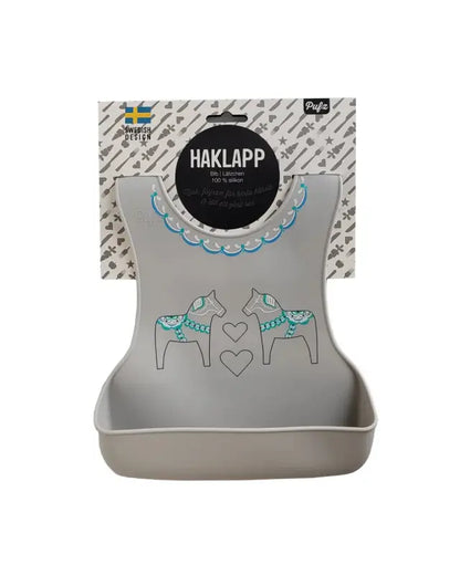 Haklapp Dalahäst grå - Haklapp