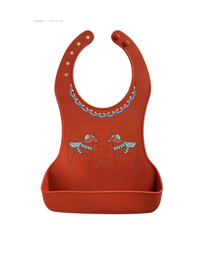 Haklapp Dalahäst röd - Haklapp