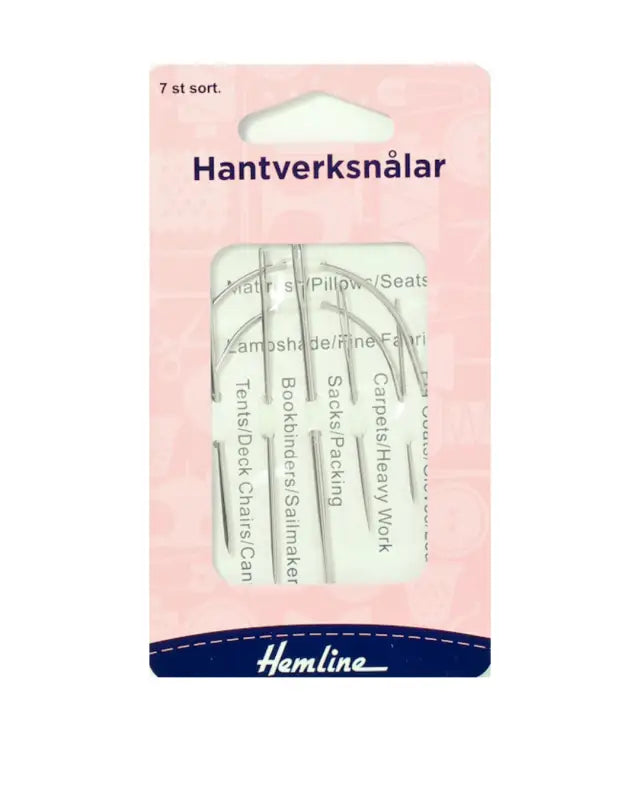Hantverksnålar 7st - Sytillbehör