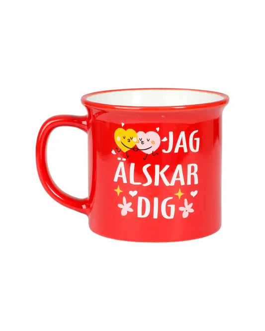 Happy mugg Jag älskar - Alla hjärtans dag