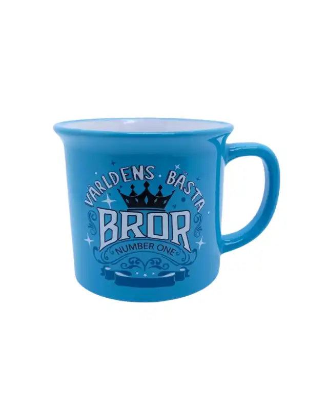 Happy mugg Världens bästa Bror - Present