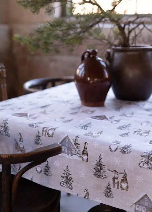 Harald duk brun 145x250 - duk