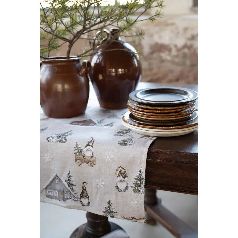 Harald löpare 45x150 cm brun - Bordslöpare