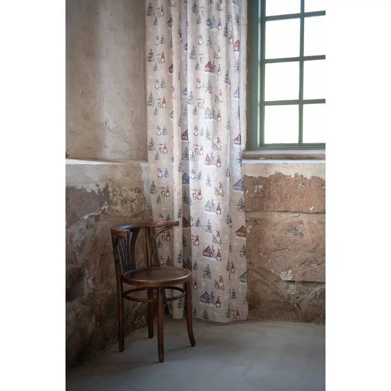 Harald Multibandslängder 2-pack 135x245 cm röd - Gardiner