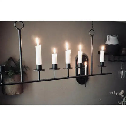 Horisont kronljus på pinne - Ljuskrona