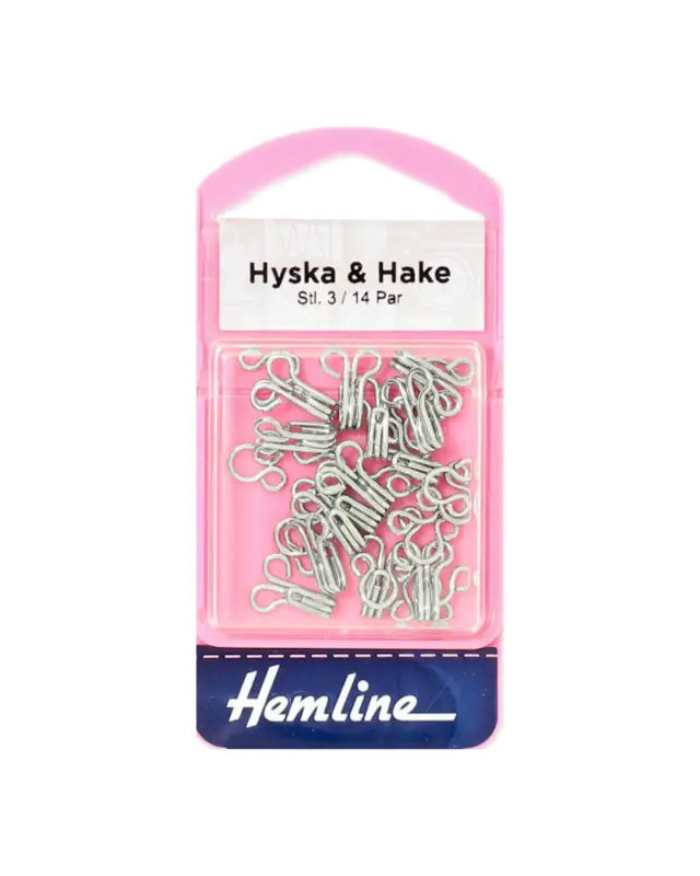 Hyska & Hake metall st 3/14 par - Textil