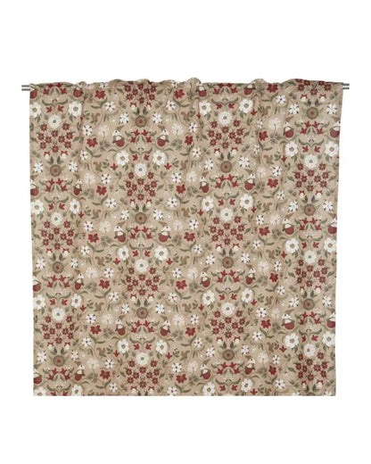 Julefrid Gardinlängder 2-pack 115x250 cm röd - Textil