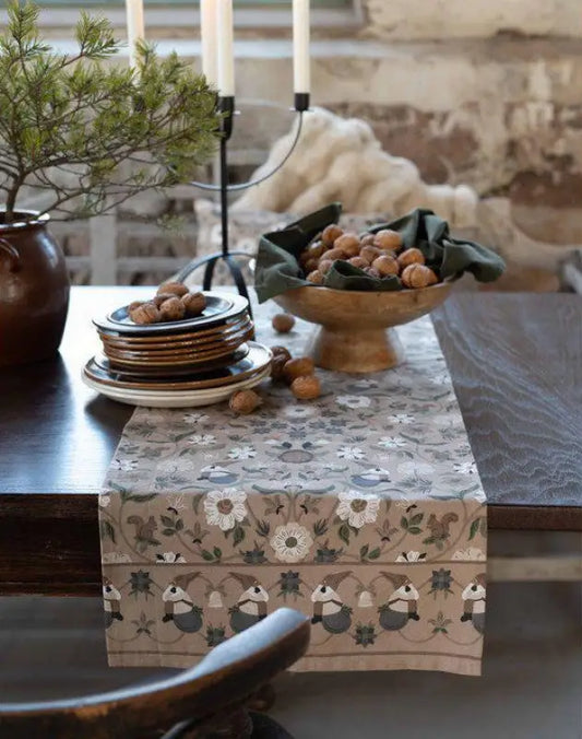 Julefrid Löpare 40x140 cm grön - Textil