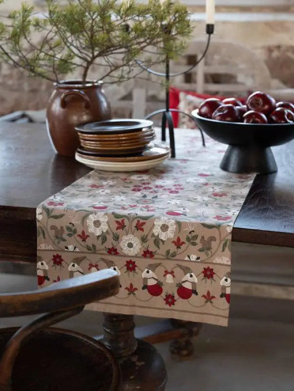 Julefrid Löpare 40x140 cm röd - Textil