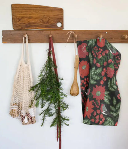 Julfåglar 35x50 cm - Kökshandduk