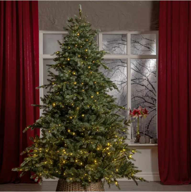 Julgran Greyland med LED 700 lampor 210 cm - Julgran