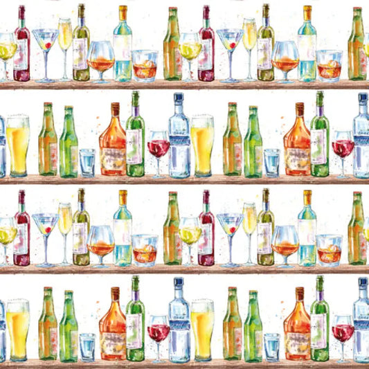 Kaffeservett Cocktail Bar 24x24 cm - kaffeservett