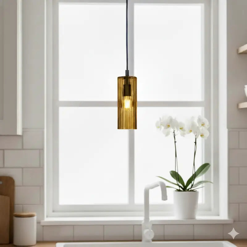 Kiera Fönsterlampa konjak - Belysning